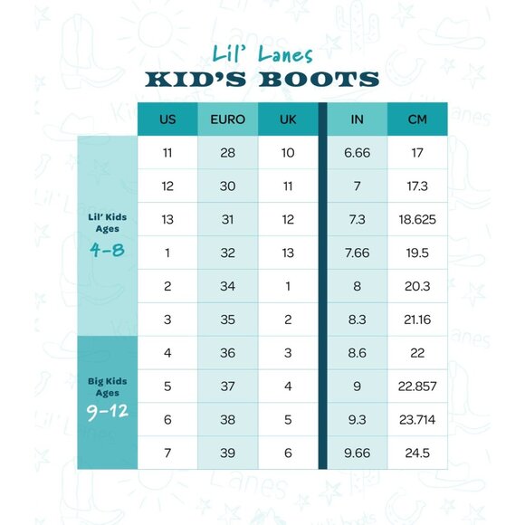 Lane Lexington Kids Red Cowboy Boots Size 11 Little Girls Western Cowgirl Boots - Picture 12 of 13